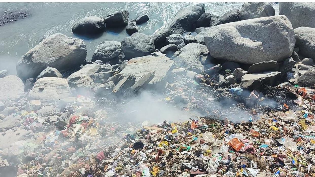 Garbage has been smoldering for a month, administration and board unaware