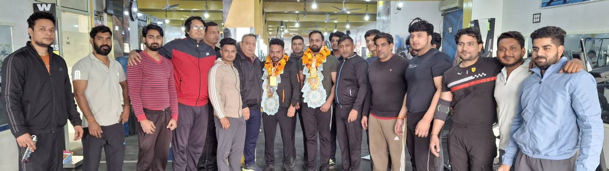 Gold winners in powerlifting welcomed