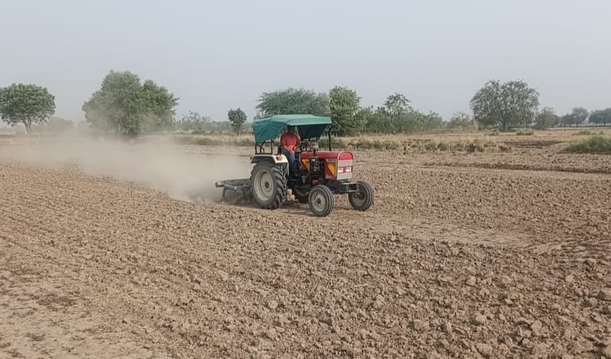 Weather is becoming favorable for Rabi crop, wheat sowing has increased
