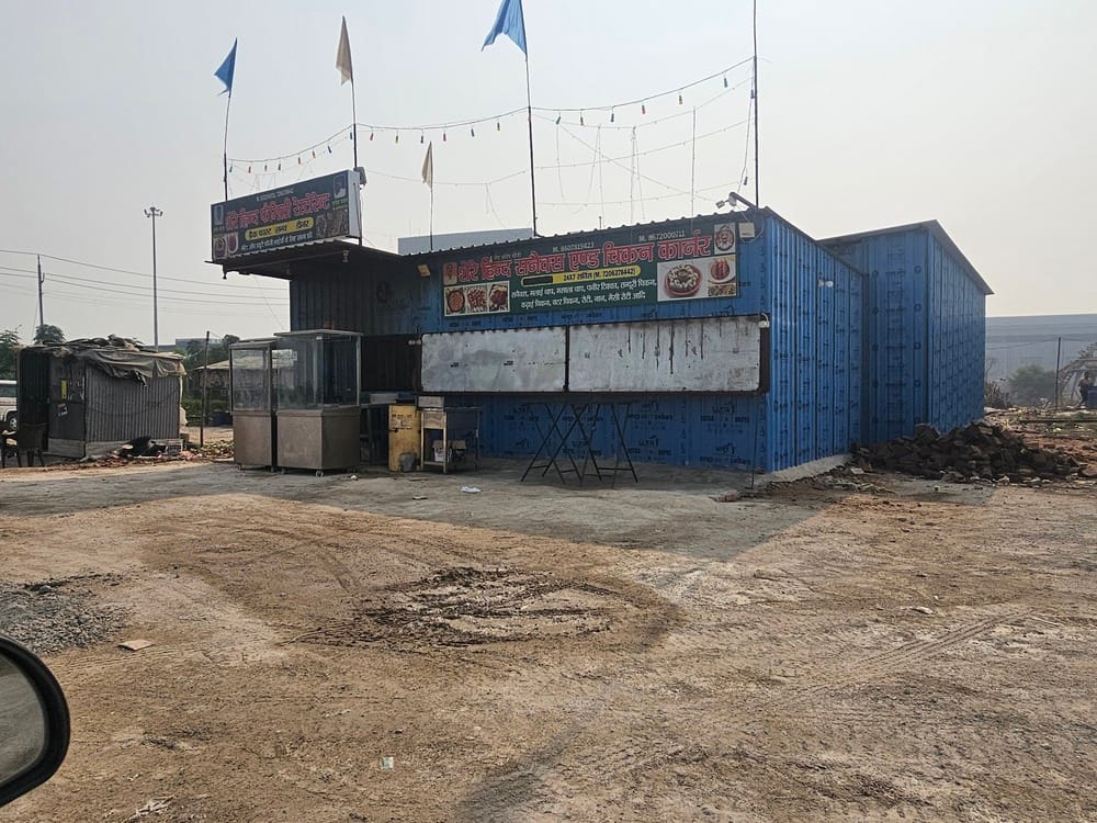 Dhabas and restaurants have been built on Jhajjar-Badli Road, flouting regulations.