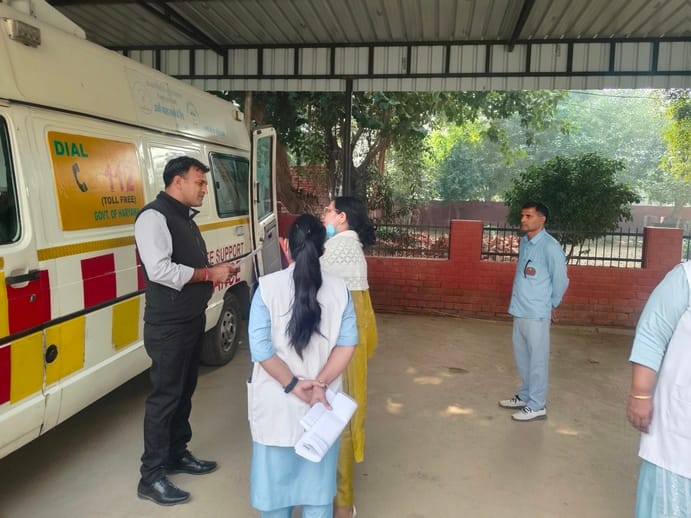 The hospital was gleaming as soon as the inspection team arrived, expressing displeasure over the lack of cleaning equipment