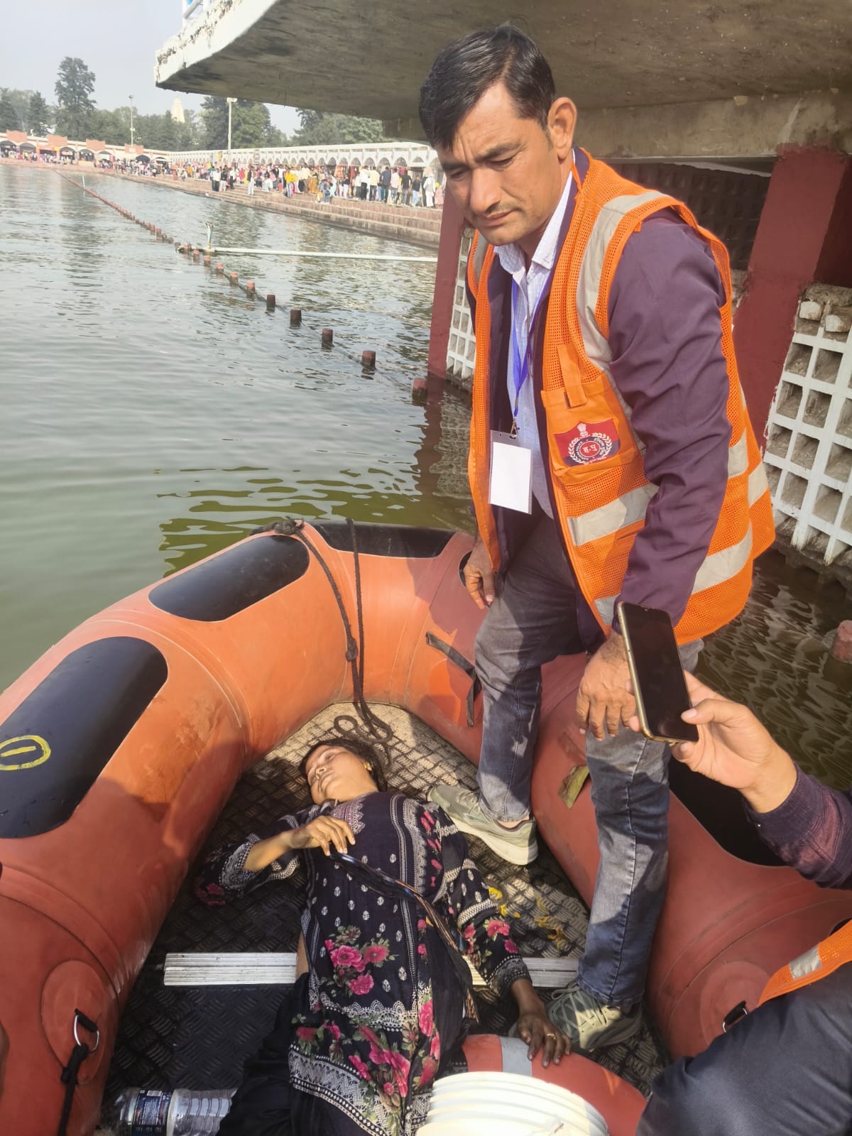 Woman dies after drowning at Brahmasarovar