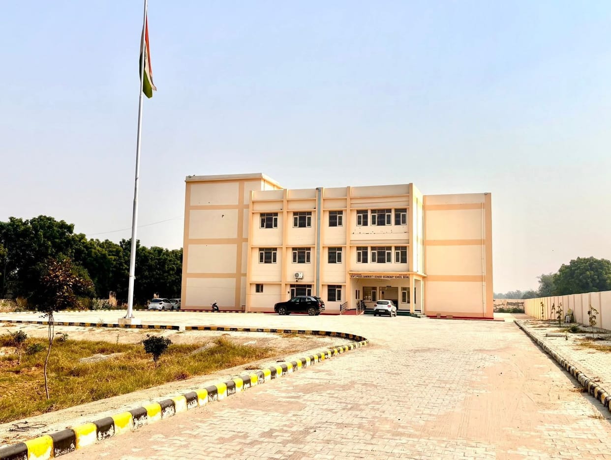 The new building of Rajkiya Model Sanskriti School in Behal is ready, classes will start from the new session