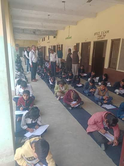 268 students participated in the block level competition