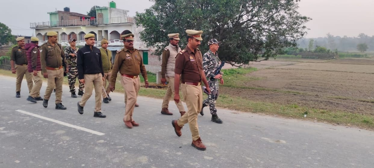 Patrolling and checking security arrangements