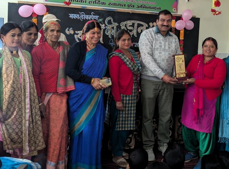 Pooja first in chair race competition