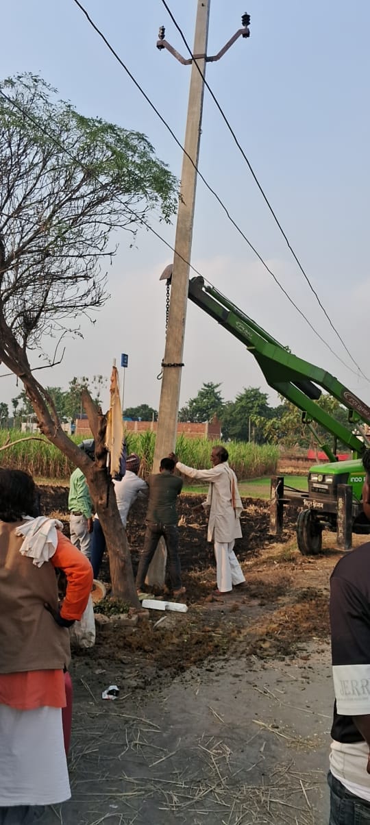 Electricity Corporation woke up after the death of a farmer