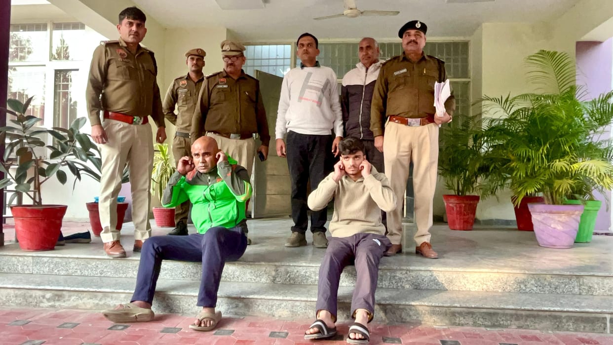Two accused arrested for attacking with the intent to kill in a feud, bike seized