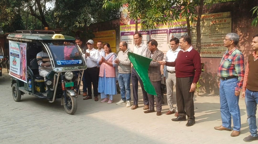 Sarathi vehicle leaves for male sterilization fortnight