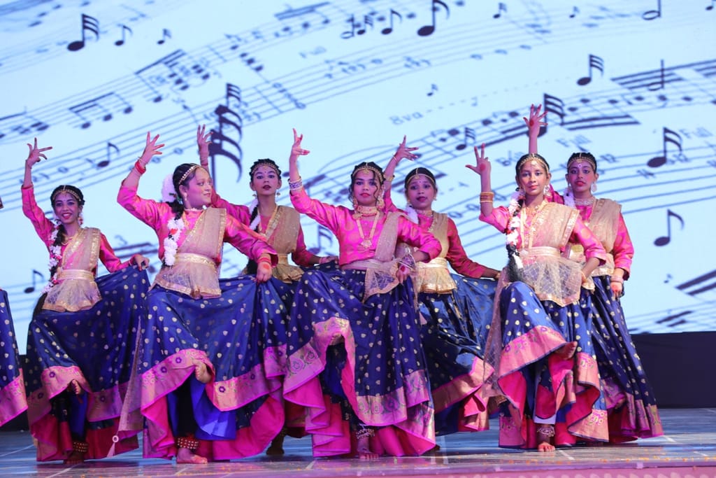 Participants showcase their talent