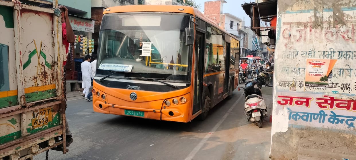 E-buses have been banned in rural areas, making travel difficult.