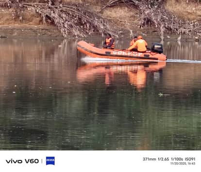 Search continues for youth who drowned in Yamuna river on third day
