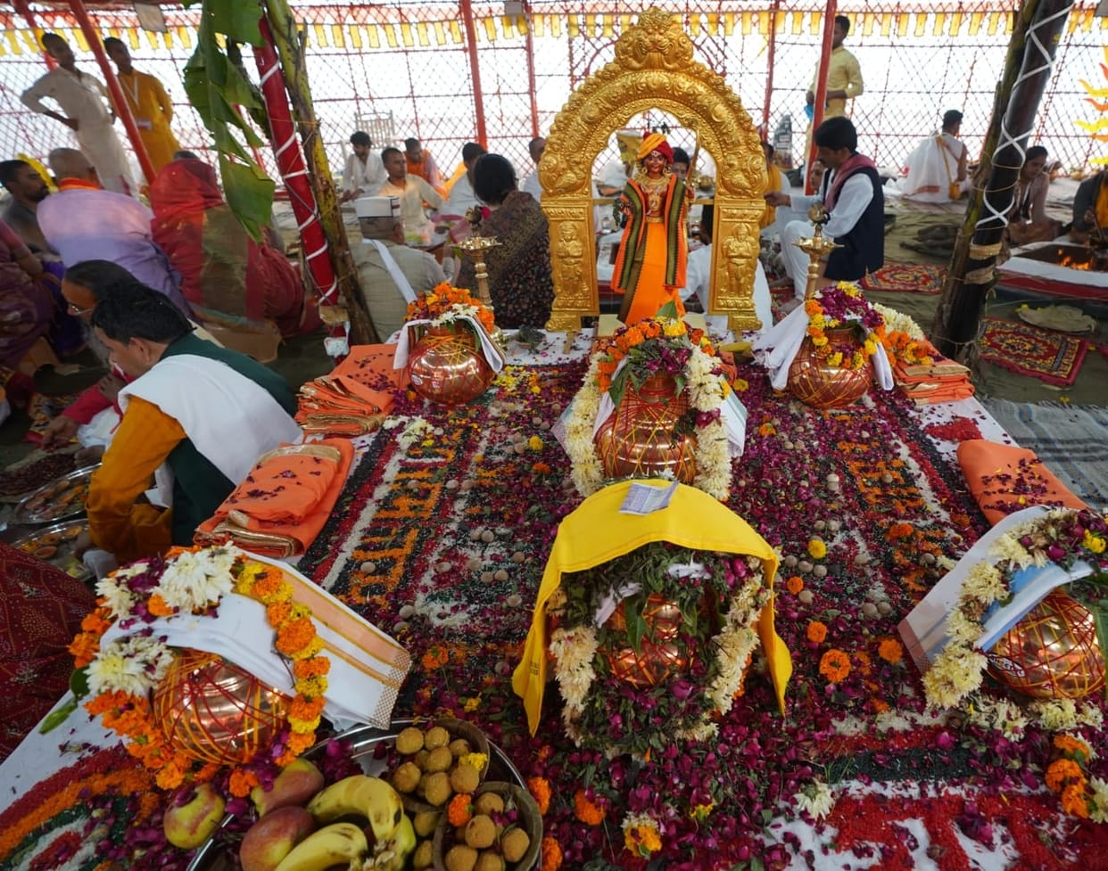 Sahastraarchana of Lord Shri Ram with one thousand Tulsi leaves