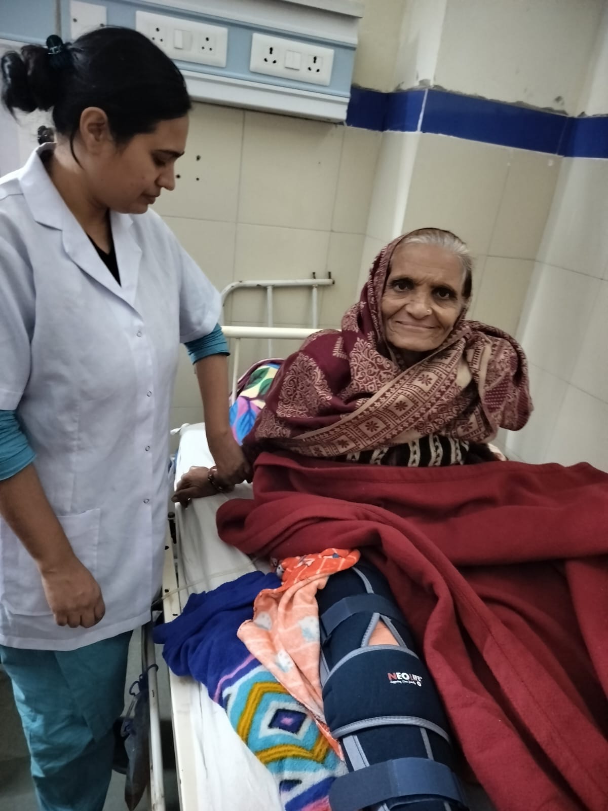 A left knee replacement cost Rs 1 lakh in a private hospital, but was free under Ayushman Bharat.