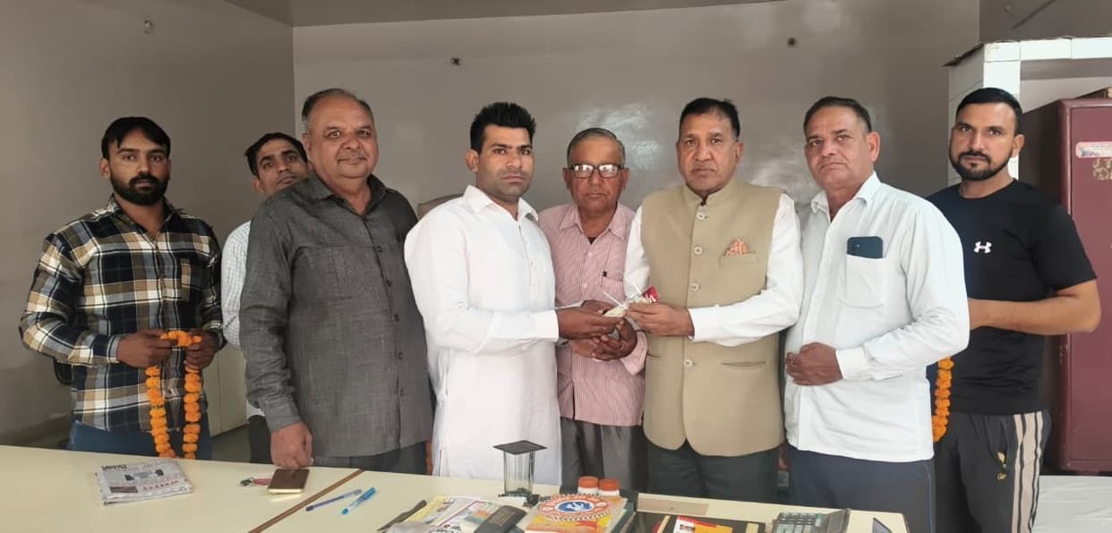 Sunil Saini became the new Vice President of Haryana State Youth Department.