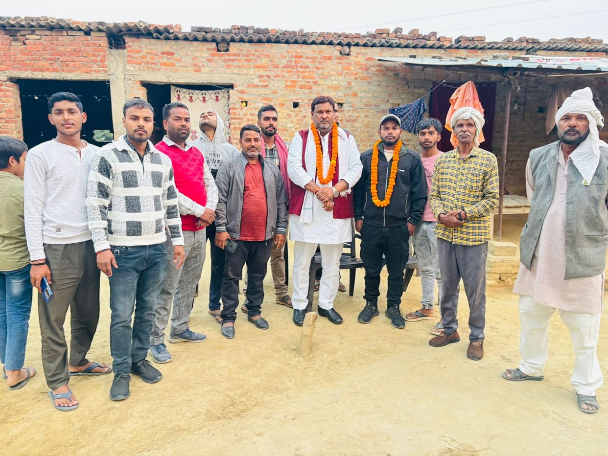 Shivam was welcomed after being selected in the IPL.
