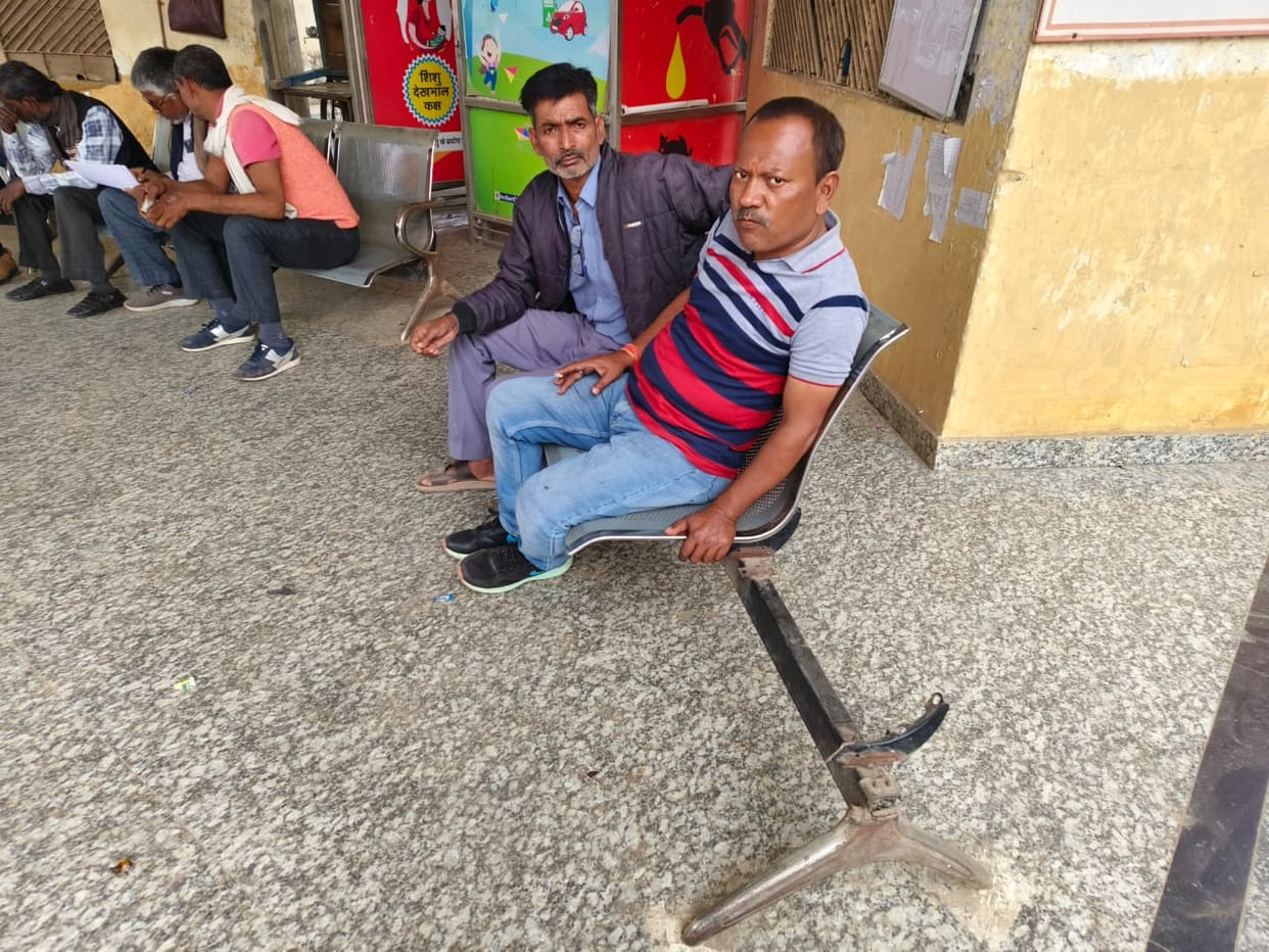 Bus depot becomes a hub of chaos