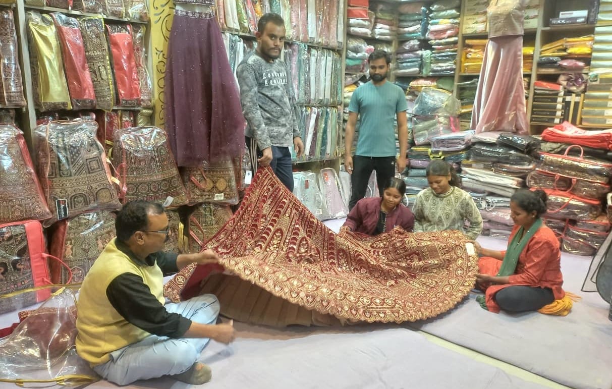 Brides are liking the new designs and trends of lehengas.