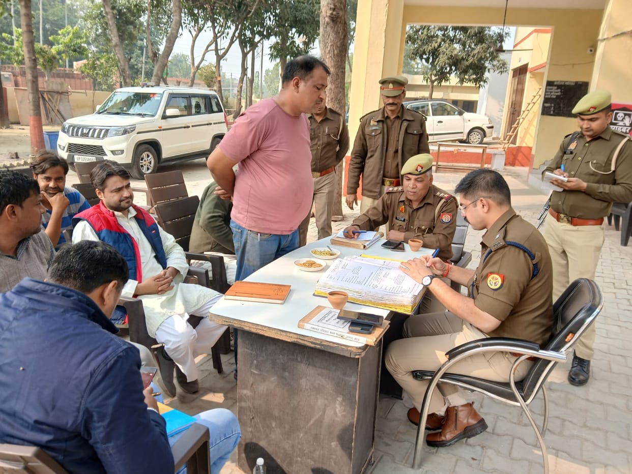 SP Rural inspected the police station.