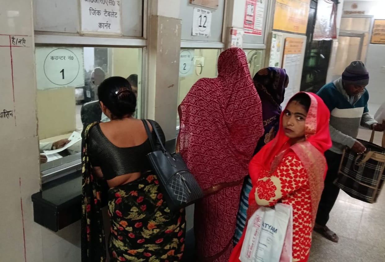 Shortage of antibiotics and anti-allergic drugs in the women's hospital