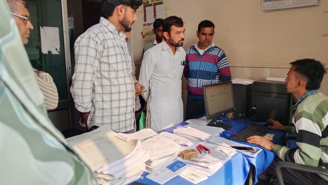 25,296 farmers in the district did not receive the money, the Agriculture Department said the documents were incomplete
