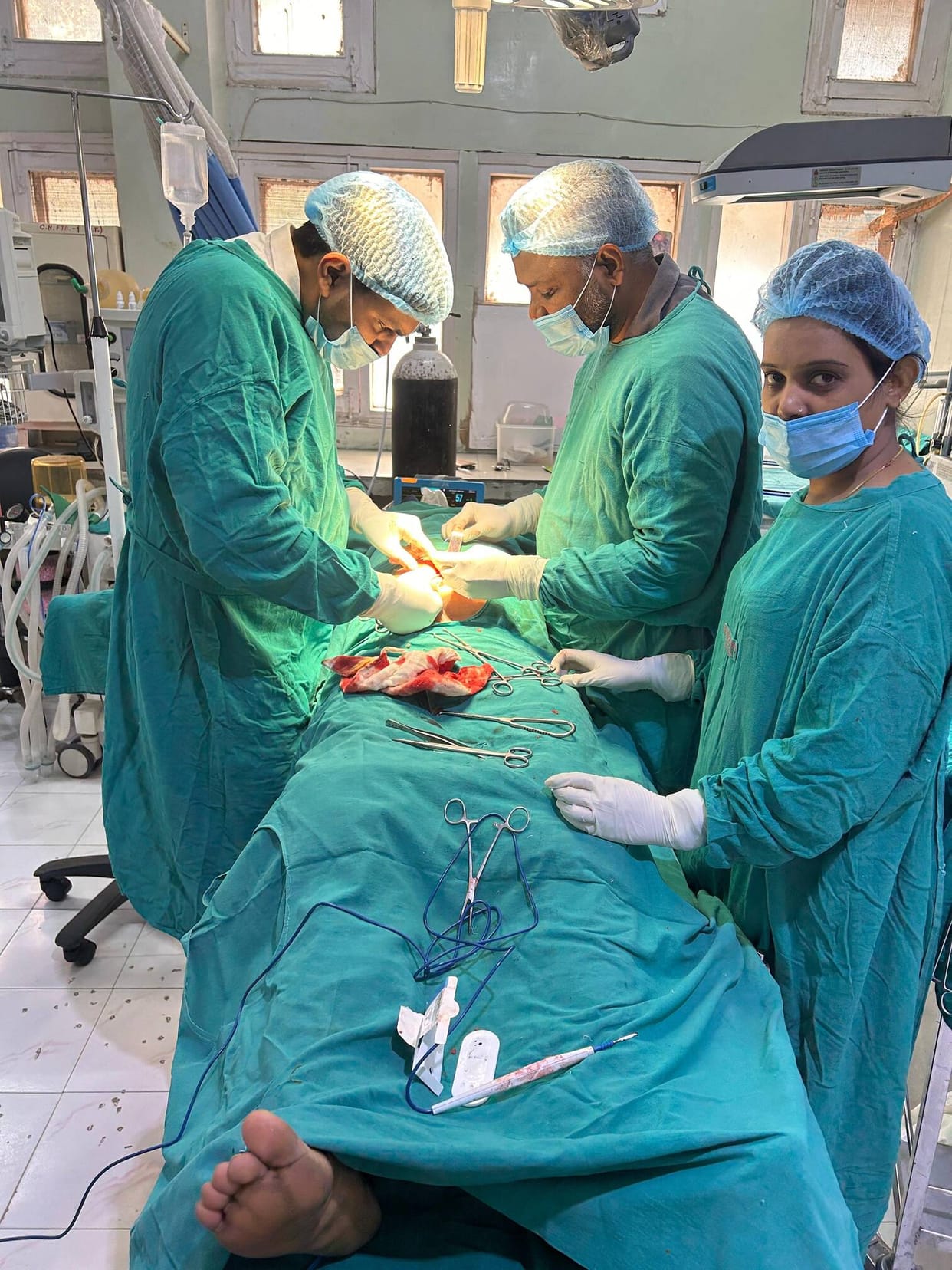The team will decide the score by taking feedback from the hospital's arrangements, staff and patients