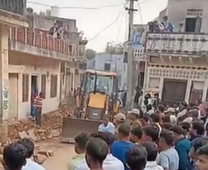 Dausa News: Yellow paw on illegal encroachment in Geejgarh, Atal-Pragati Path will gain momentum