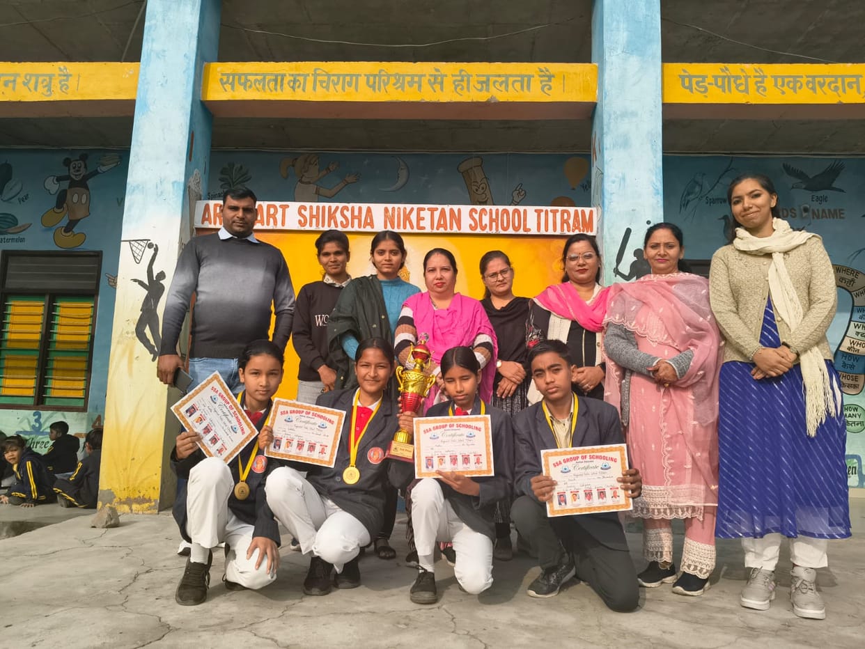 Aryavrat Shiksha Niketan third in science model competition