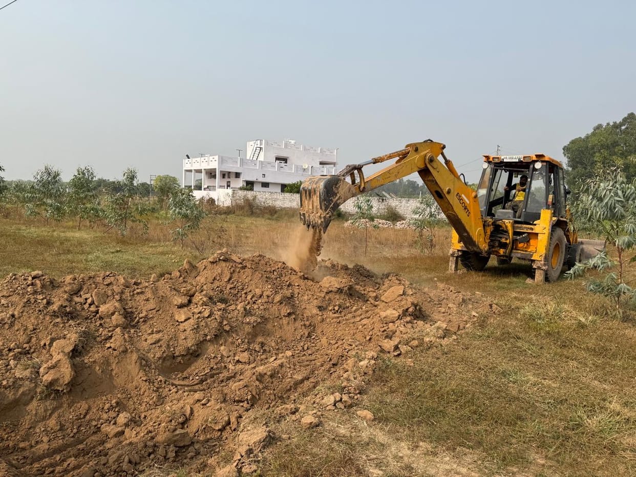 Demolition action taken in illegal colony in Kalerheri