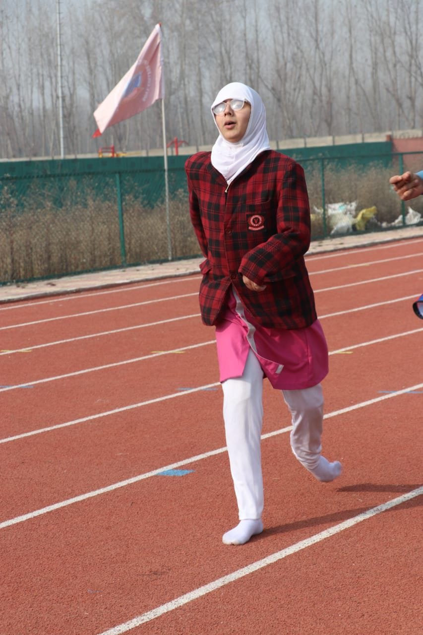 Srinagar, Handicap Khusboo Jan, Participate in 400 Metre Race