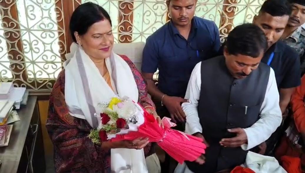 Muzaffarpur Bihar news : fisrt time bjp minister rama nishad says our priority to devlopment aurai