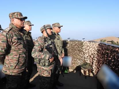 poonch news, northern commander visit