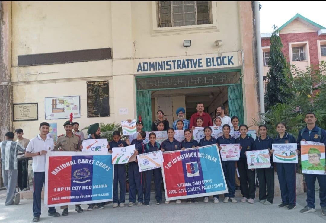 Distribute sweaters to needy girl students