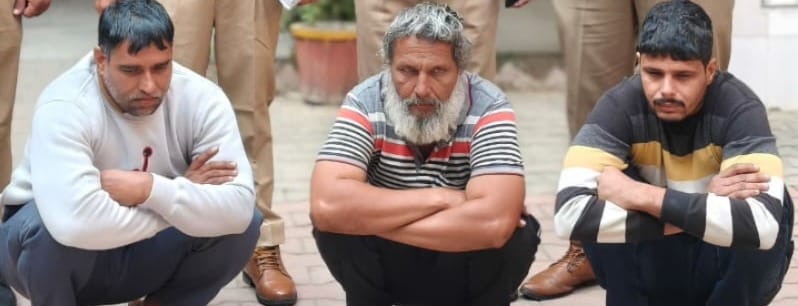 Three accused in the theft of a truck carrying Dabur products were arrested after five years.