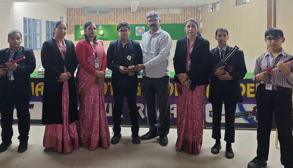 Gaurav will represent Rewari in shooting championship