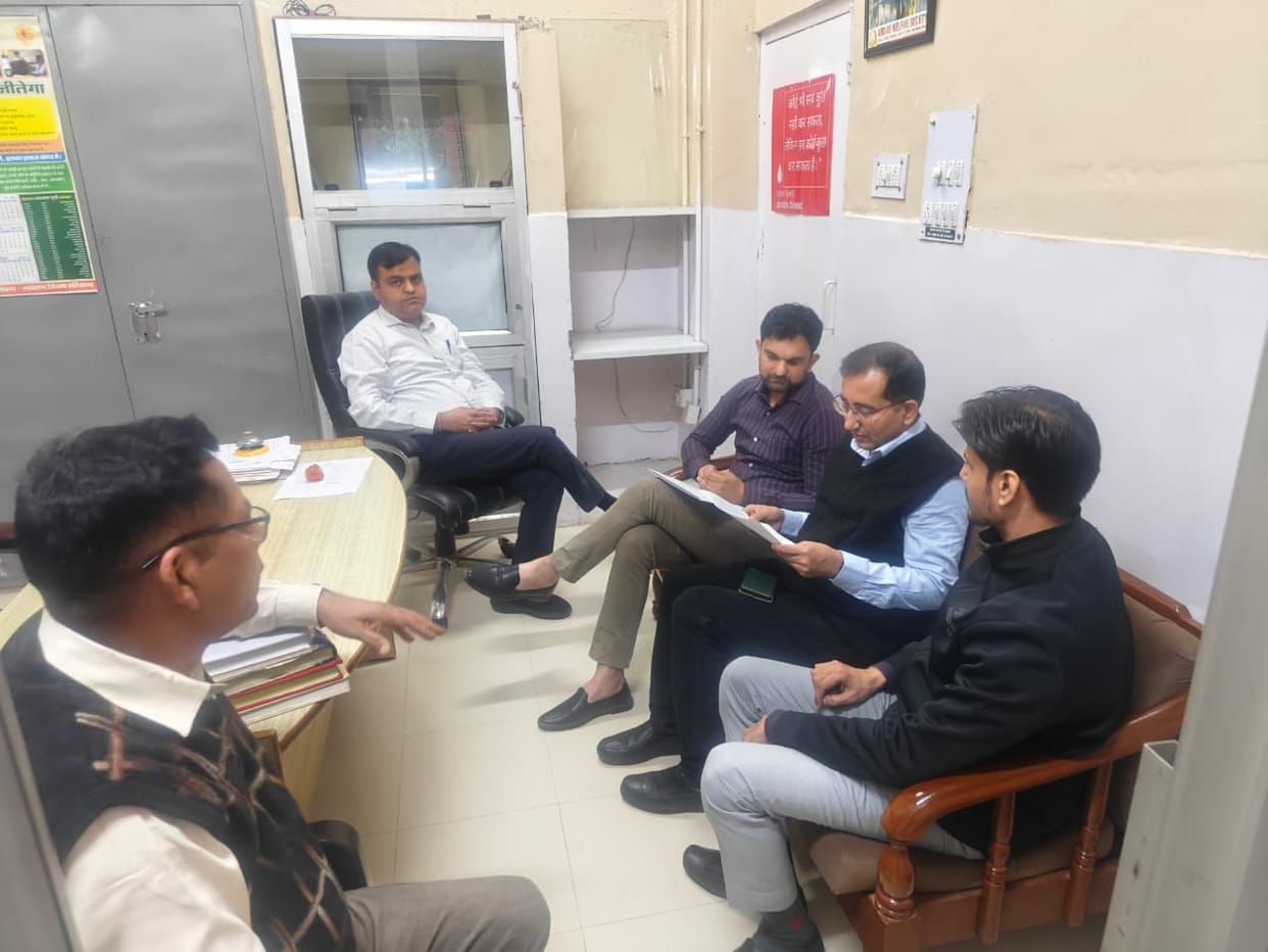 The Ministry of Health and Family Welfare team conducted an inspection under the National Viral Hepatitis Programme.