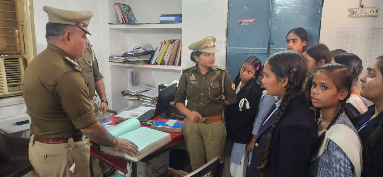 Girl students were made aware about safety, rights and self-reliance.