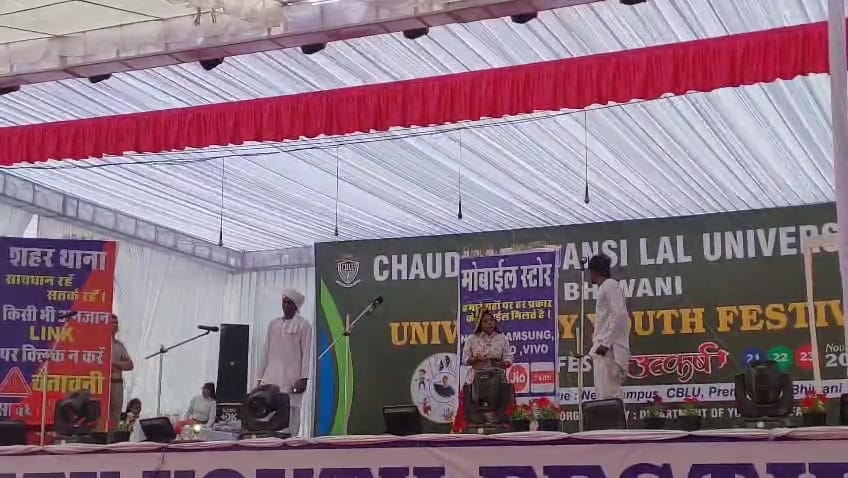 Dadri participants' impressive performance at the Youth Festival, with their Haryanvi skits and choreography winning hearts.
