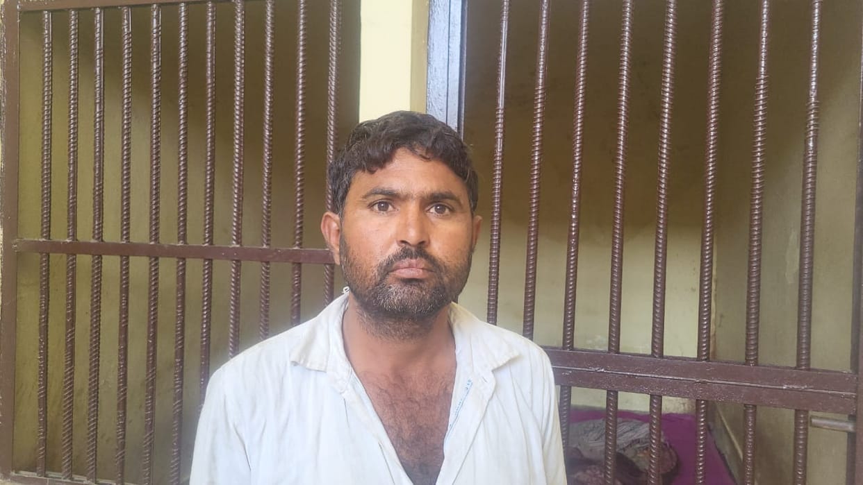 In Bhiwadi, the truck driver had hatched the conspiracy to loot copper.