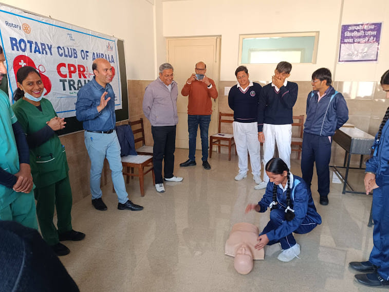 CPR training provided to deal with emergency situations