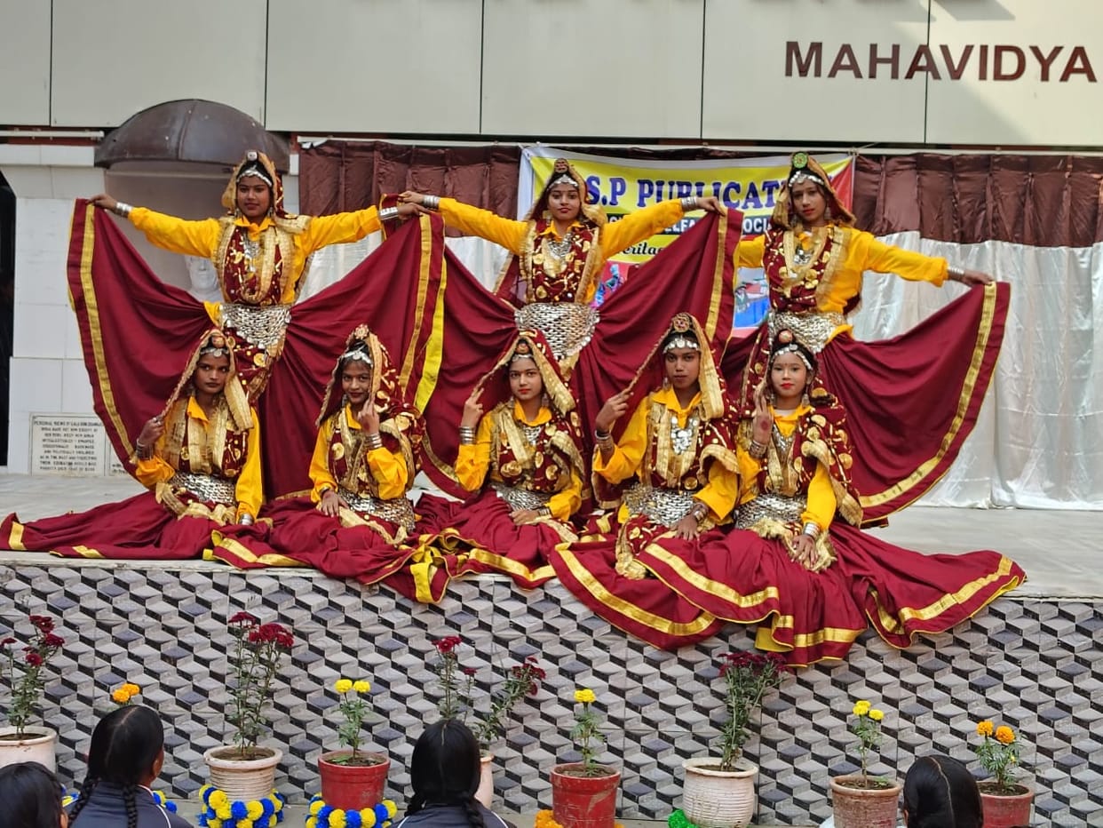 Students showcased their talent in a workshop on dance.