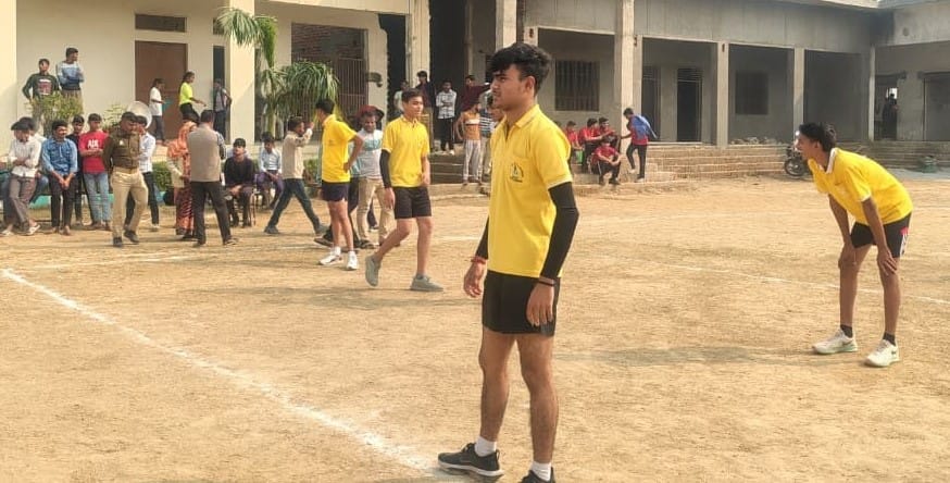 JP Vidya Mandir and Sanrachana Global School were the winners in Volleyball.