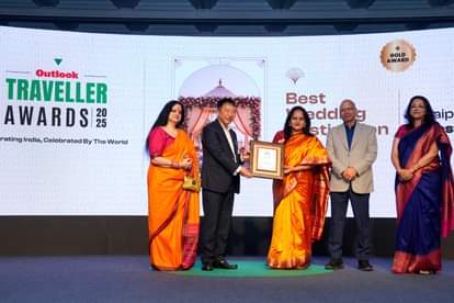 Udaipur Receives 'Best Wedding Destination' Award, Rajasthan Shines Again at Outlook Traveler Awards 2025