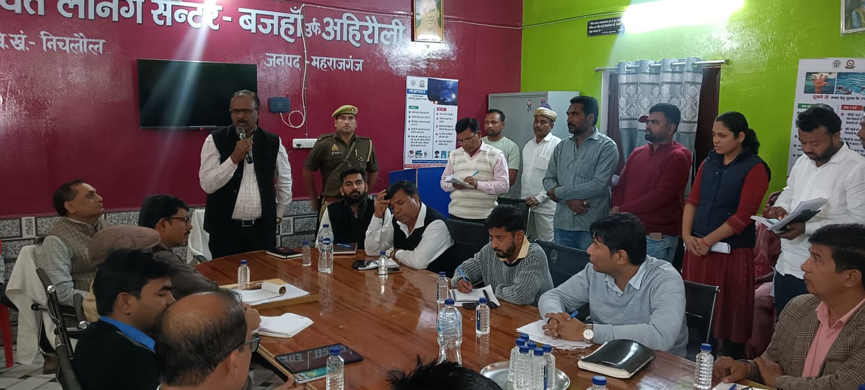 DM inspected and took stock of the work of SIR