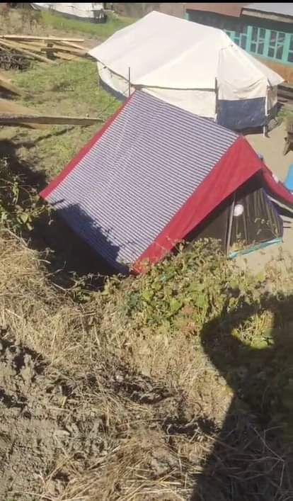 First, fire destroyed homes, now the bitter cold is testing us.