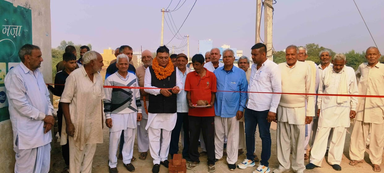 MLA inspected development works in Barahi