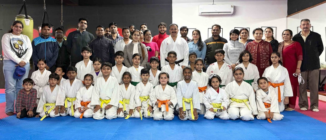 Belt grading exam completed at Indian Fighters Club