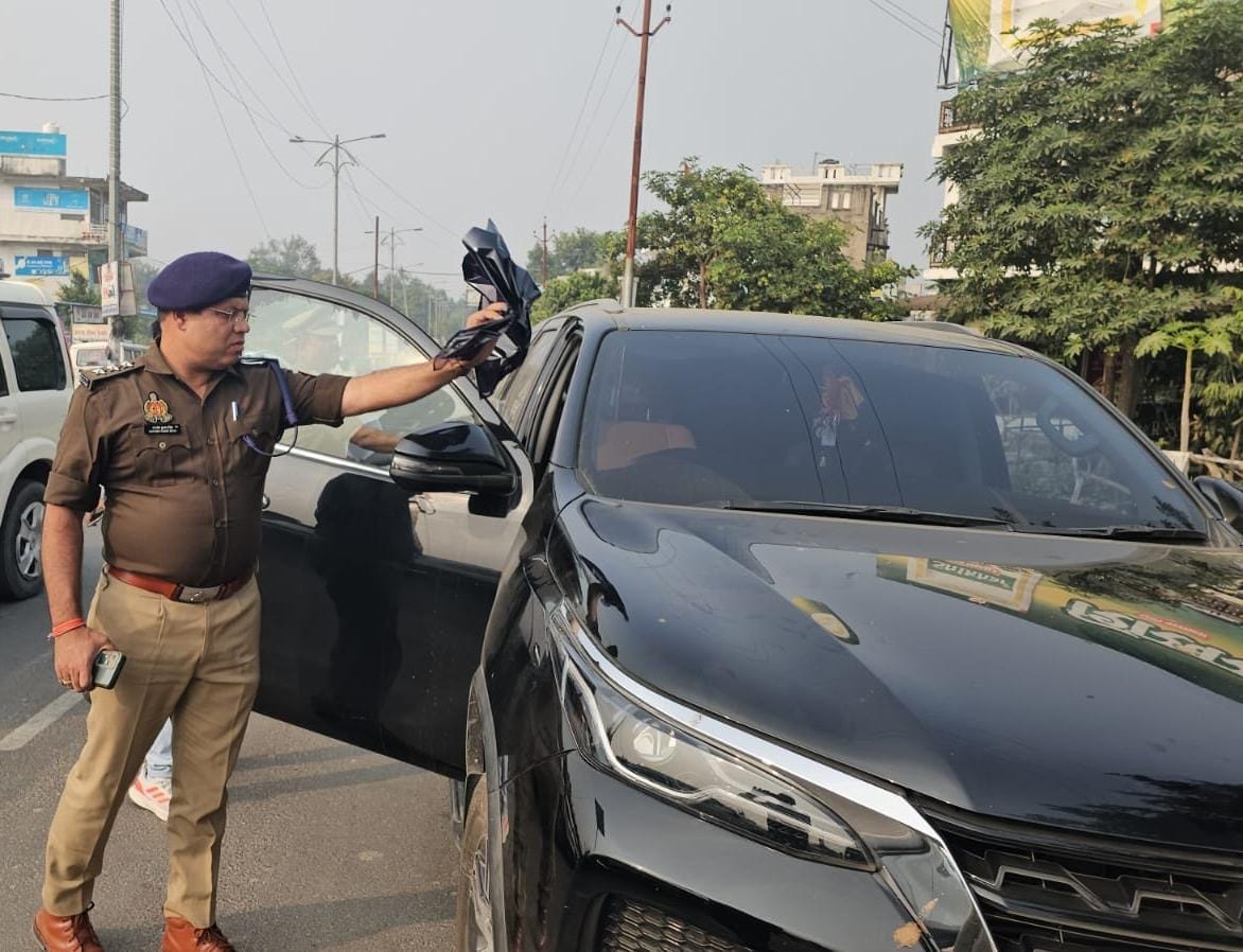 504 drivers challaned for breaking traffic rules