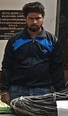 Police arrested a youth and recovered stolen electrical wire.