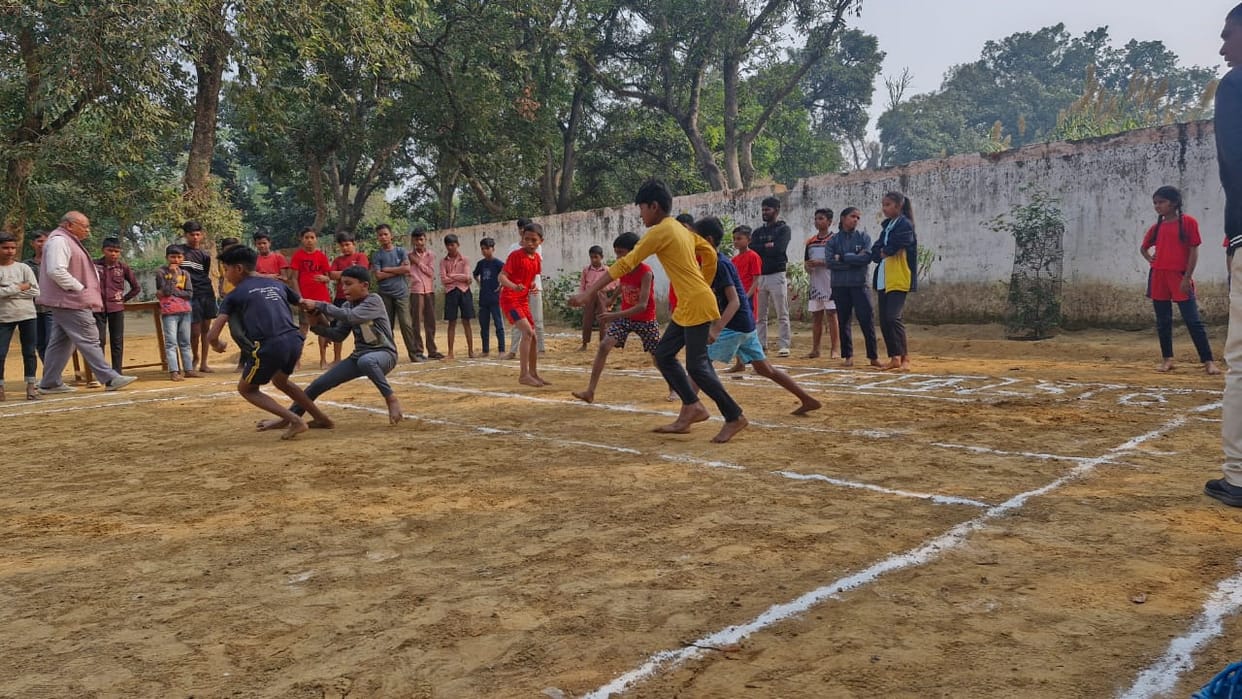 Nipania dominated in Kho-Kho, Shambhupur players shone in Kabaddi.